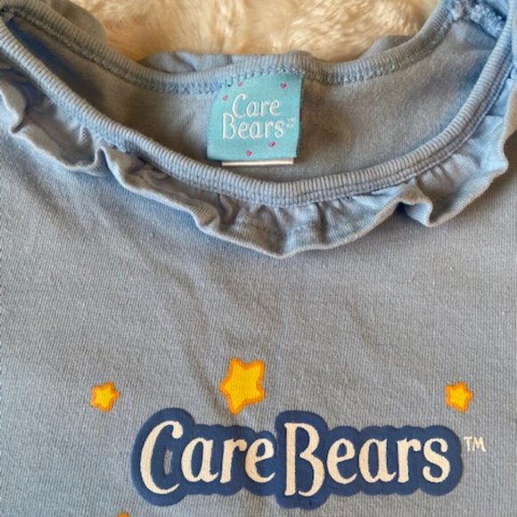 Care Bears Blue T-shirt Girls Size 5 Vintage - Picture 3 of 9
